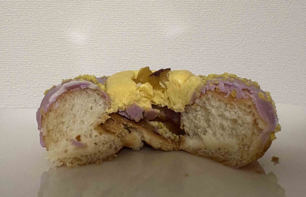 スイート ポテト タルト断面